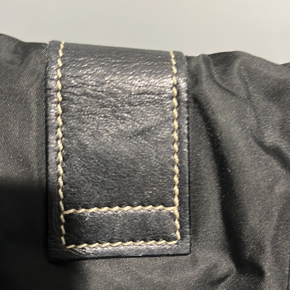 Black Prada nylon and leather bag - Picture 9 of 10